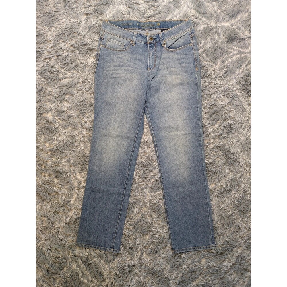 Faded Glory Size 12 Women's Blue Denim Stretch Light Wash Jeans Y2K